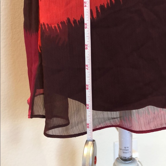 Express Chiffon Dress with Flutter Sleeves - Picture 3 of 7